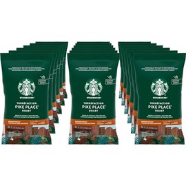 Starbucks, SBK12411960, Pike Place Ground Coffee, 18 / Box