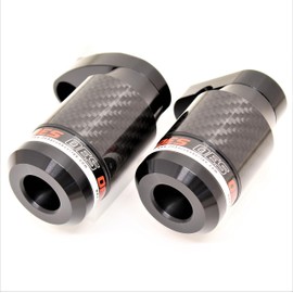 OES No Cut Carbon Frame Sliders for 2024 2025 ZX6R 636 (Red)