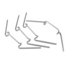 Merriway BH05302 (50 Pcs) Greenhouse Glazing Clip Wire W-Type -