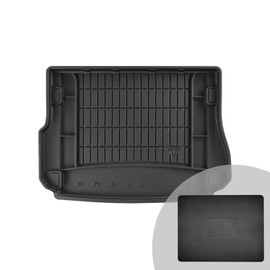 FROGUM ProLine 3D Rubber Mat Exclusive Car Boot Mat Boot Liner for Land Rover Range Rover Evoque I 2011-2018 Comfortable Organiser Highest Edges