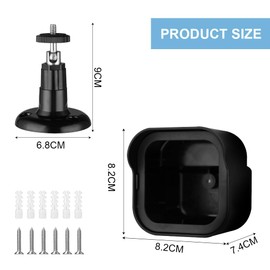 OFFCUP Wall Mount for Blink Sync Module 2, Camera Mount Plug Wall Mount Brackets Indoor Security Camera Protective Case Accessory for Blink Camera System with Short Cables