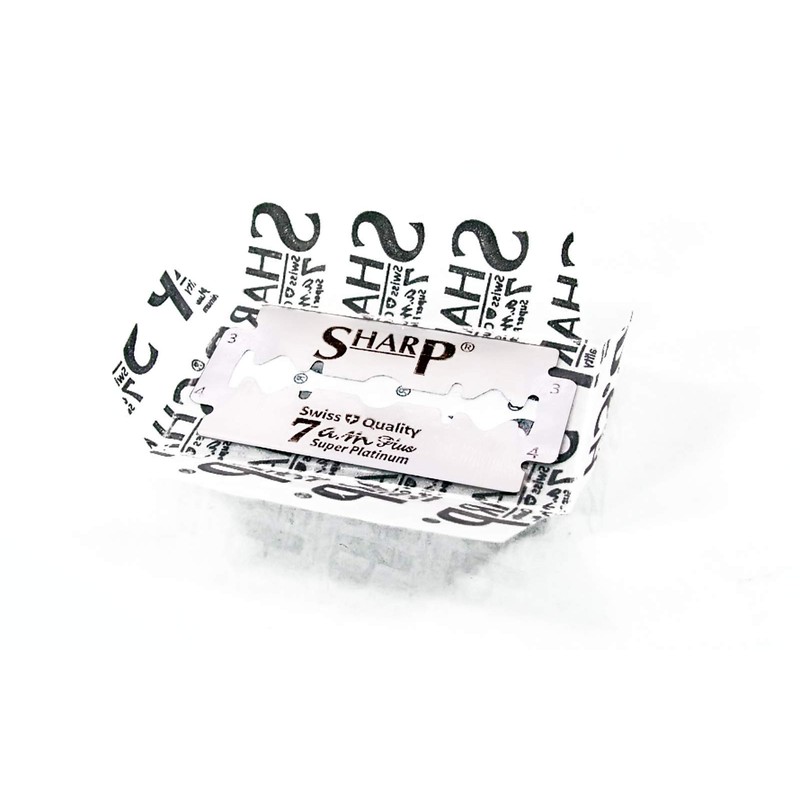 100 Rasierklingen Sharp 7Am Super Platinum