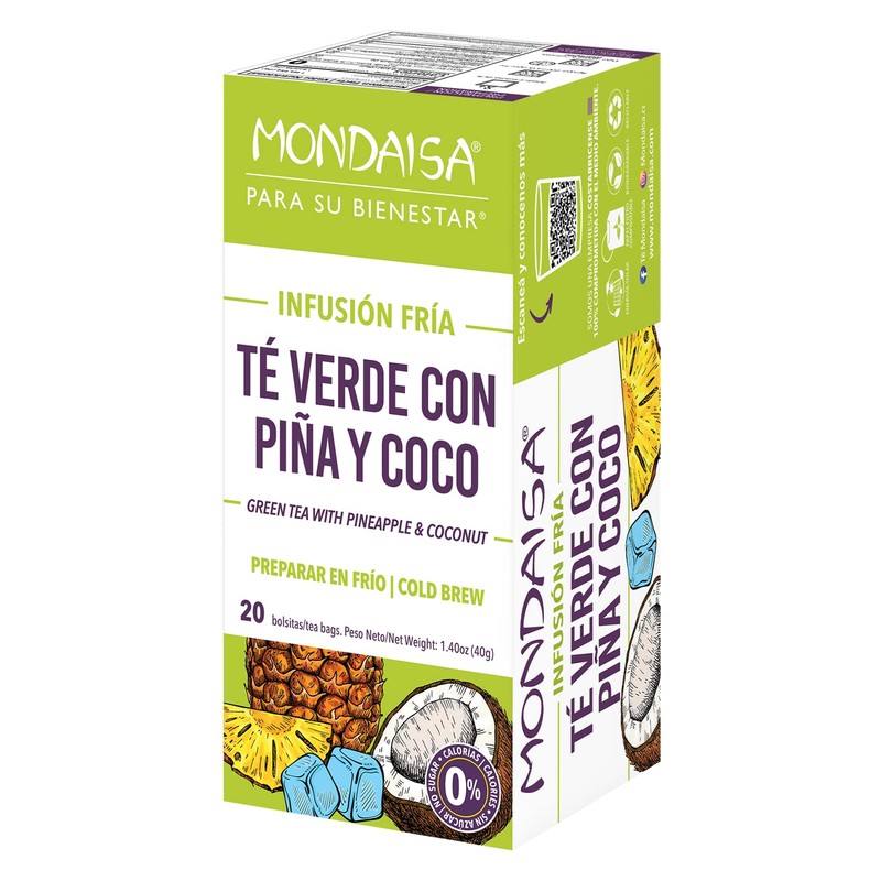 MONDAISA - Cold Brews, 20 tea bags (pack of 4),