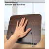 Book Stand for Reading, Wooden Desktop Ricer, Foldable Book Holder