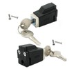 2 Pack Sliding Window Stopper Lock with 2 Keys -