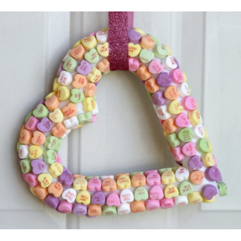 By The Cup Small Candy Conversation Hearts, 2.5 Pound Bulk
