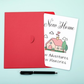 New Home Card-Housewarming Gifts for Women Men Christmas Stocking Stuffers Congratulations Card for Friends House Warming Ideas for Male Female Welcome New Home Gifts for Her Him New Apartment Gifts