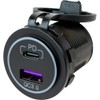 Generic Sea-Dog USB 3.0 & USB-C Power Socket w/Out Light,