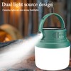 M.Y.Z. Wanderer Solar Rechargeable LED Camping Lantern, Portable Light with