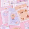 WIICOYK 6 Pack Sticky Notes Cute, Self-Stick Memo Pads Pastel,