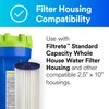Filtrete Standard Capacity Whole House Pleated Replacement Water Filter 3WH-STDPL-F02,