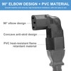 C14 to C13 Power Adapter YACSEJAO 2PCS IEC320 C14 to