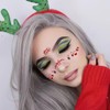 10 Sheets Christmas Blush Face Temporary Tattoo Sticker Xmas Tree
