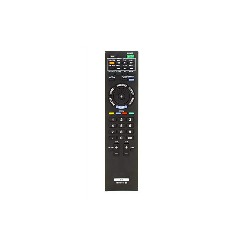 121AV - Replacement Remote Control RM-YD040 RMYD040 For SONY LCD