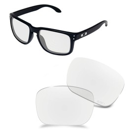 AOZAN ANSI Z87.1 Replacement Lenses Compatible with Oakley Holbrook OO9102 Sunglasses, High Definition Transparency