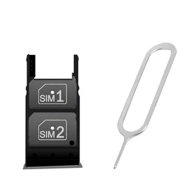 Lightweight Standard Portable SIM and Memory Card Tray Holder w/SIM Card Ejection Pin Compatible with Motorola Moto X Pure Edition Style XT1575 Unlocked