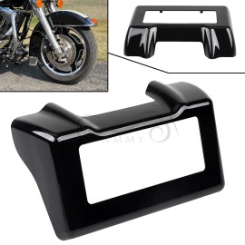 Unbranded Black Oil Cooler Outer Cover Kit Fit For Harley 2011-16 Touring Trike Road King
