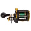 leeda icon m30 multiplier boat reel with braid