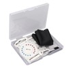 Hearing Amplifier Cleaning Kit Replacement Wax Filters Set with Cloth