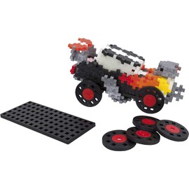 Ingenious Construction Toy Hot Rod Racing Car PlusPlus Go! Building Blocks Set 240 Pieces