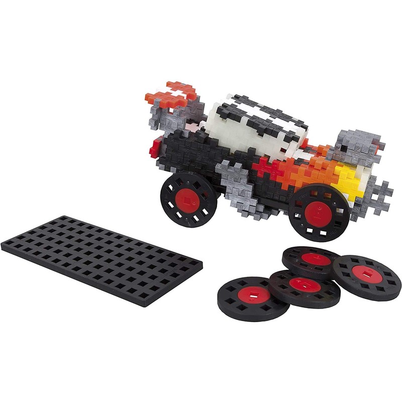 Ingenious Construction Toy Hot Rod Racing Car PlusPlus Go! Building