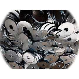 (Qty 100pcs) Extra Thick Heavy Duty Washers 1/2" inch x 2" Large OD 1/2x2 Multi-Purpose Comprehensive Hardware Fastener Assortment Kit Cit01652Riv