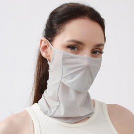 Silky Skin Earloop Cool Multi Scarf for Hiking Sports Mask