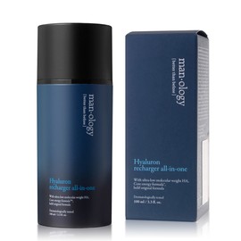 Belif Manology Hyaluron Recharger All-in-One 100ml (Manology Smart Recharger) / 빌리프 맨올로지 히알루론 리차저 올인원 100ml (맨올로지 스마트 리차저)