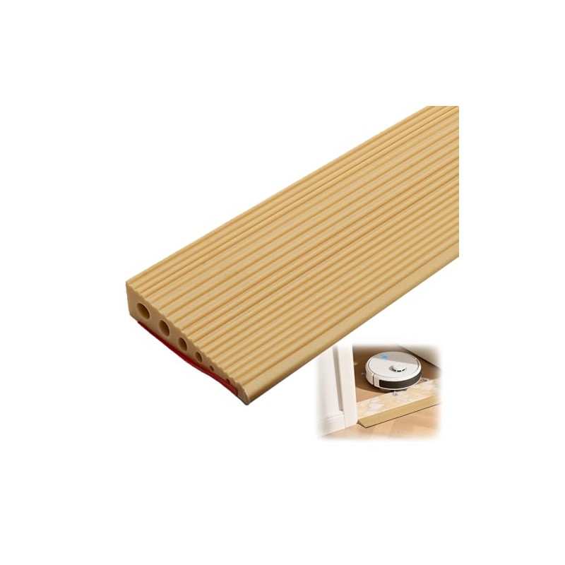 Threshold Ramp 100 x 10 x 2.5 cm, Non-Slip Surface,