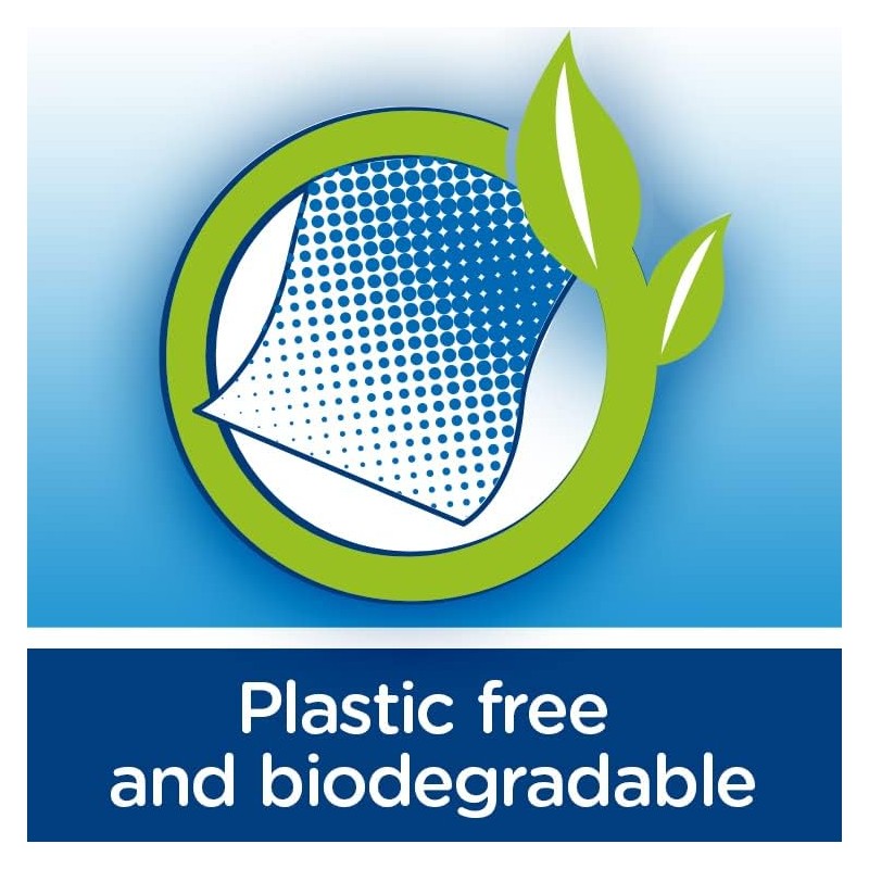 Andrex Classic Clean Washlets Moist Toilet Tissue Quad, 4 x