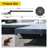 FUTRPOW Solar Panel Bird Guard Fastener Clips,50 Sets Critter Guard