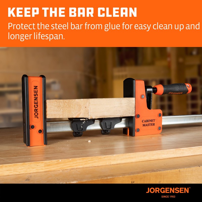 Jorgensen Cabinet Master 2-in-1 Glue Separator & Clamp Stand (3PK),