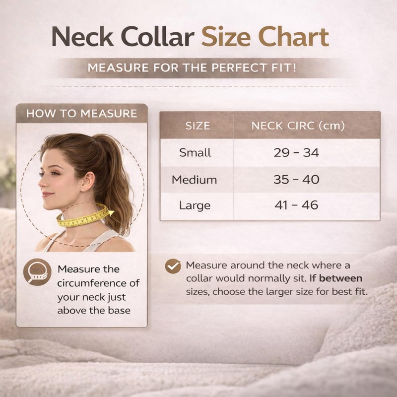 Orliman Medically Approved -Semi Rigid Cervical Collar-Post Trauma Brace for