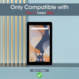 ProCase for Onn. 7" Tablet Case 2024, Slim Stand Hard Back Shell Protective Smart Cover for Onn. 7 Inch Tablet Gen 4 2024 Model -Indigo