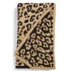 Barefoot Dreams CozyChic Safari 54" x 72" Throw Blanket Camel/Black