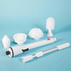 Turbo Spin Scrubber Spare Heads Set | 4 interchangeable cleaning heads | Pack of 4