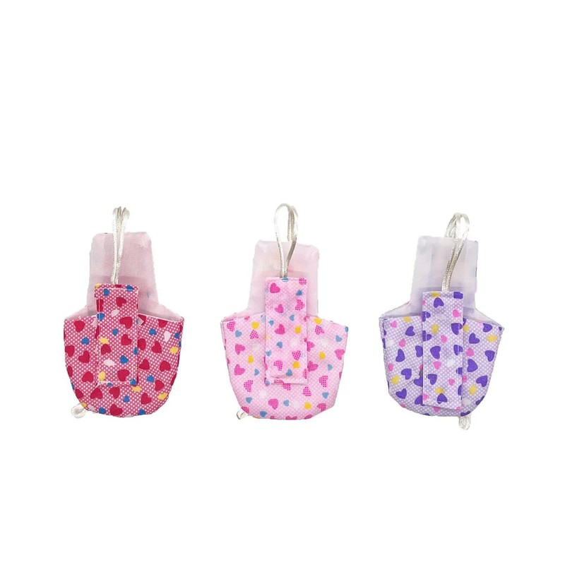 3 PCS Cute Birds Suit Parrots Holiday Reusable Heart Pattern