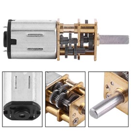 6V Mini Gear Motor High 1:1000 Reduction Motor for Toy Car Intelligent Robot Model Airplane Engine Toys (6V 20RPM)