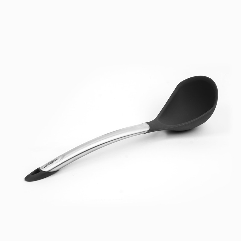 Cuisipro 12.25" Silicone Ladle, Black
