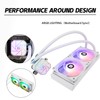 Thermalrlght Aqua Elite 240 White V3 Aio CPU Cooler, 240