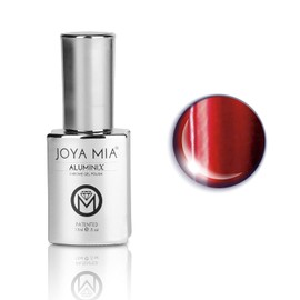 JOYA MIA Aluminix Chrome Gel Nail Polish Silver Base Long Lasting Easily Soak Off Unique Colors 15ml (ALX-30)