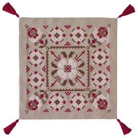 Olympus Thread Embroidery Kit "Folklore Patterns Rose Frame 9098"