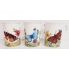Rainbow Decors Garden Butterflies Mugs Set of 3 Bone China