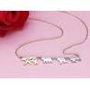 Beffy Mama Bear Necklace with 3 Three Cubs for Women,