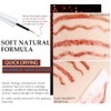 evpct 2Pcs Bronzer Red Color Liquid Glitter Eyeliner Set, Long-wearing