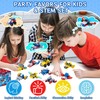 24 Packs Party Favors for Kids, Transform Robot Building Blocks,
