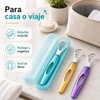 Raspador de Lengua de Acero Inoxidable - Set de 3