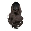 Bombshell Hair Extensions 3/4 Half Head Hair Piece 24 inches