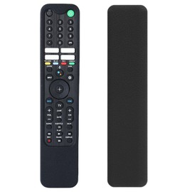 Anti-Slip Remote Case for Sony TV RMF-TX621U RMF-TX520U RMF-TX500T RMF-TX621E RMF-TX520E Remote Controller Shockproof Washable Skin-Friendly Anti-Lost Remote Cover with Loop(Black)