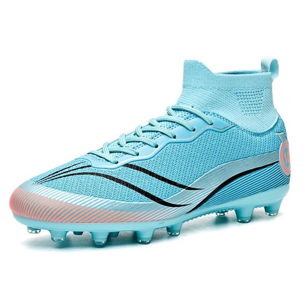 HNMLIR Unisex-Adult Soccer Cleats: Mens High-Top Soccer Shoes Lightweight Training